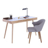 RETH Study Desk 120cm - Natural & White