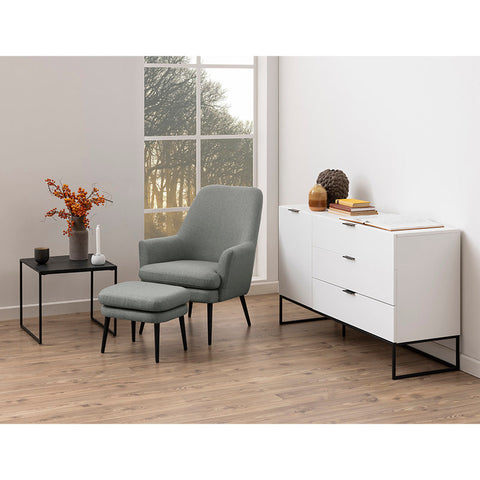 SVANA Sideboard 134cm - White - innovatec.com.au