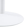 TITAN Round Dining Table 110cm - White