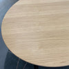 GINNY Round Dining Table 80cm - Natural & Black