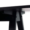 VARDEN Dining Table - 170cm - Black Ash