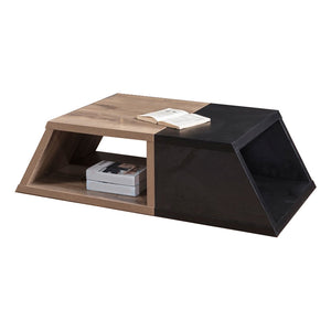 FRANCO Coffee Table 140cm - Warm Oak & Black