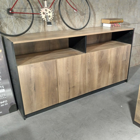 ARTO Credenza Cabinet Large 1.57M - Mahogany Colour - innovatec.com.au