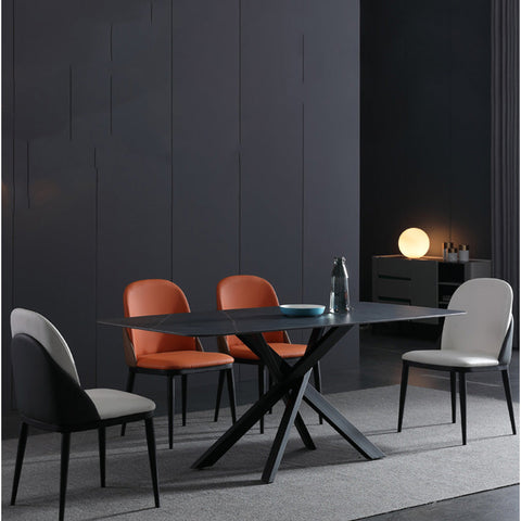 KIANA Sintered Stone Dining Table - 180cm - Black