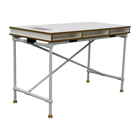 PARKER Study Desk 1.2M - White - innovatec.com.au