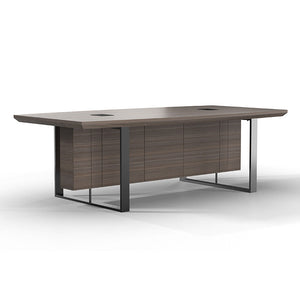 INIGO Boardroom Meeting Table 2.4M - Hazelnut