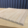 WOODFLEX Flexible Wooden Slat Wall Panel - Oak Veneer - 2700mm x 595mm - Platforms