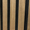 WOODFLEX Flexible Acoustic Wood Wall Panel 270cm - Walnut Veneer