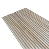 WOODFLEX Flexible Wooden Slat Wall Panel - Oak Veneer - 2700mm x 595mm - Wave