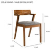 Zola Dining Chair Walnut & Grey