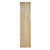WOODFLEX Z-Style Acoustic Wood Slat Panel - 3 Sided Full Wrap Oak Veneer - 2700mm x 600mm