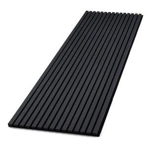 WOODFLEX Flexible Acoustic Wood Wall Panel 270cm - Black Veneer