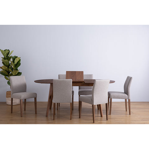 Ladee Dining Chair Cocoa and Dark Grey - innovatec.com.au